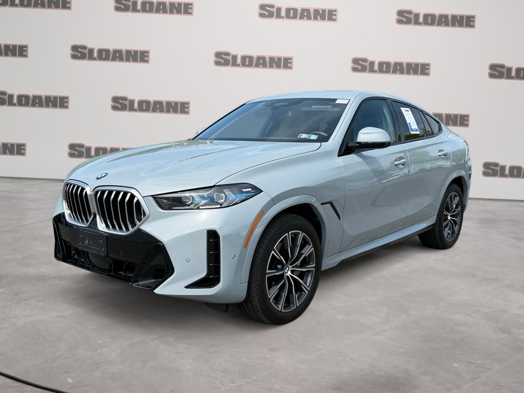 Brooklyn Gray Metallic 2025 BMW X6 xDrive40i AWD SUV / Crossover All-Wheel Drive 8-Speed Automatic