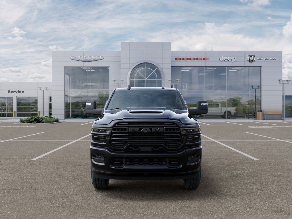 New 2026 Diamond Black Crystal Pearlcoat Ram Laramie image 6