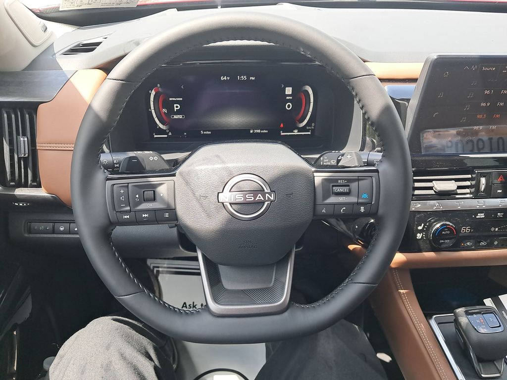 2026 Nissan Pathfinder Platinum Red at John Sisson Motors