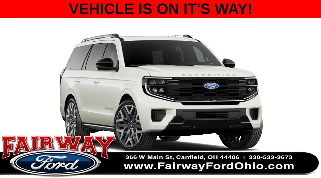 Star White Metallic Tri-Coat 2027 Ford Expedition SUV / Crossover Four-Wheel Drive Automatic