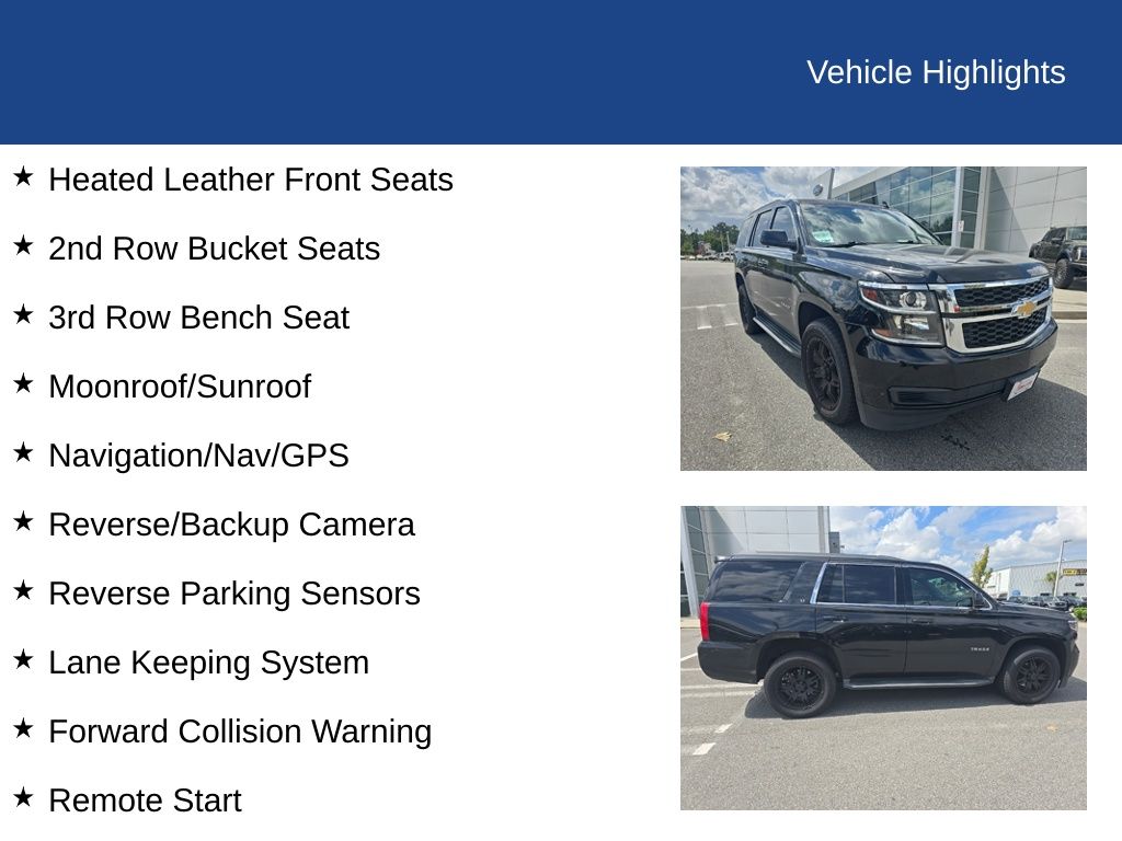 2017 Chevrolet Tahoe LT