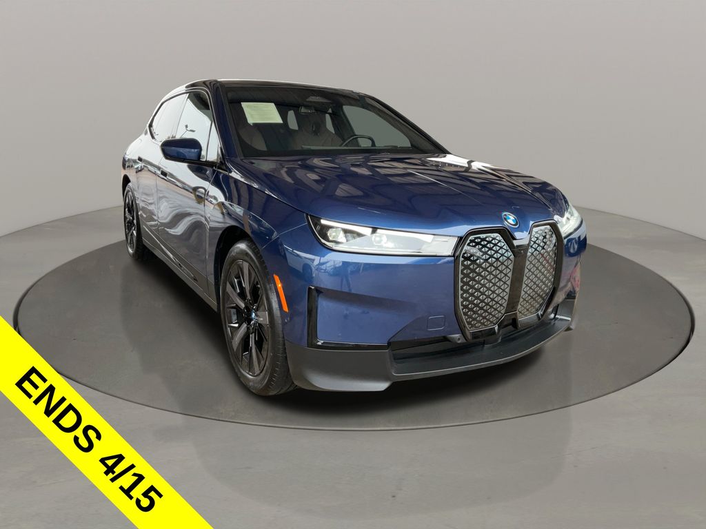 Phytonic Blue Metallic 2022 BMW iX xDrive50 AWD SUV / Crossover All-Wheel Drive Automatic