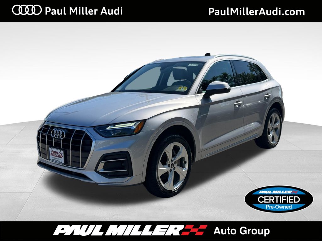 Silver 2021 Audi Q5 SUV / Crossover All-Wheel Drive 7-Speed Automatic