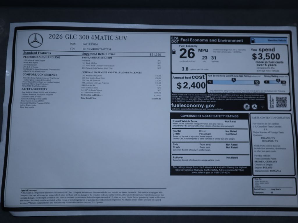 Thumbnail: 2026 Mercedes-Benz GLC - 9