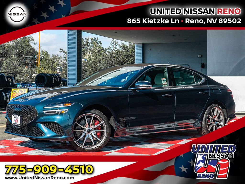 Tasman Blue 2025 Genesis G70 Sedan 8-Speed Automatic