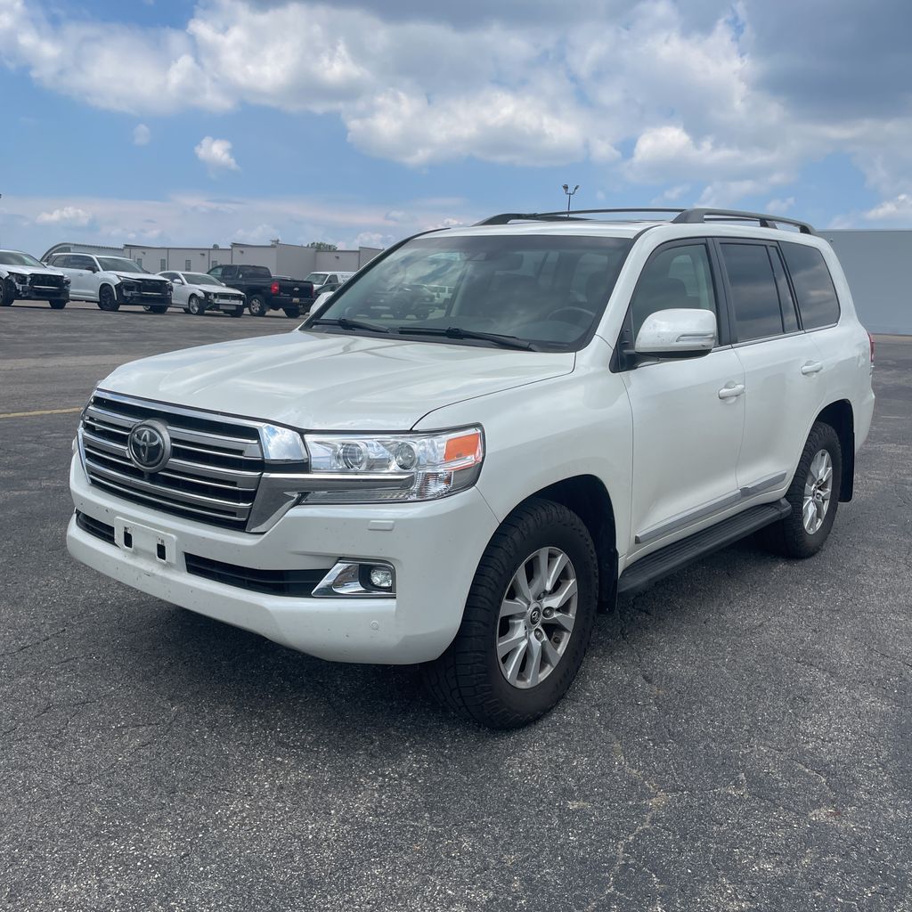 White 2016 Toyota Land Cruiser SUV / Crossover All-Wheel Drive 8-Speed Automatic