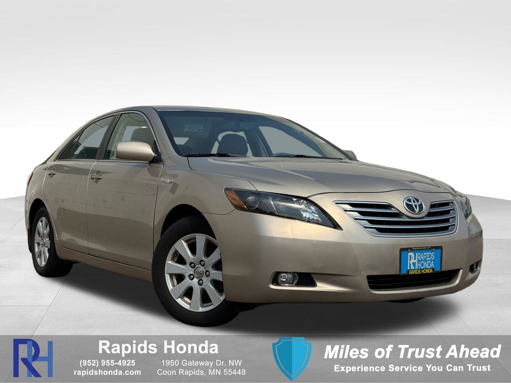 Desert Sand Mica 2008 Toyota Camry Hybrid Sedan Front-Wheel Drive Continuously Variable Transmission