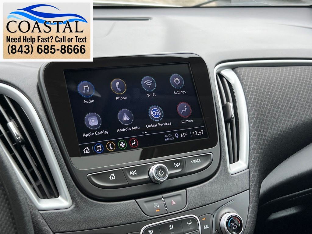 2024 Chevrolet Malibu LT White at Matthews Motors of Wilmington