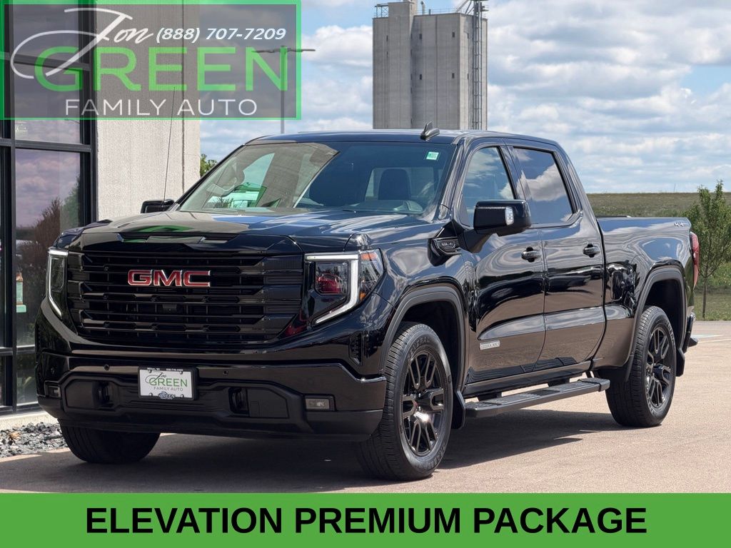Onyx Black 2024 GMC Sierra 1500 Pickup Truck Four-Wheel Drive Automatic