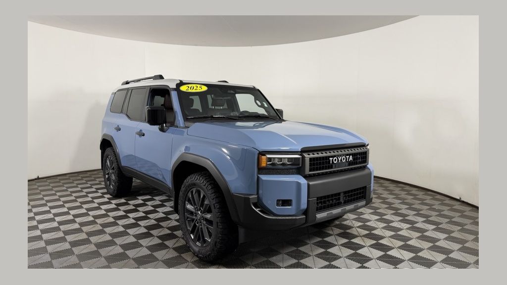 Blue / Gray 2025 Toyota Land Cruiser SUV / Crossover Four-Wheel Drive 8-Speed Automatic