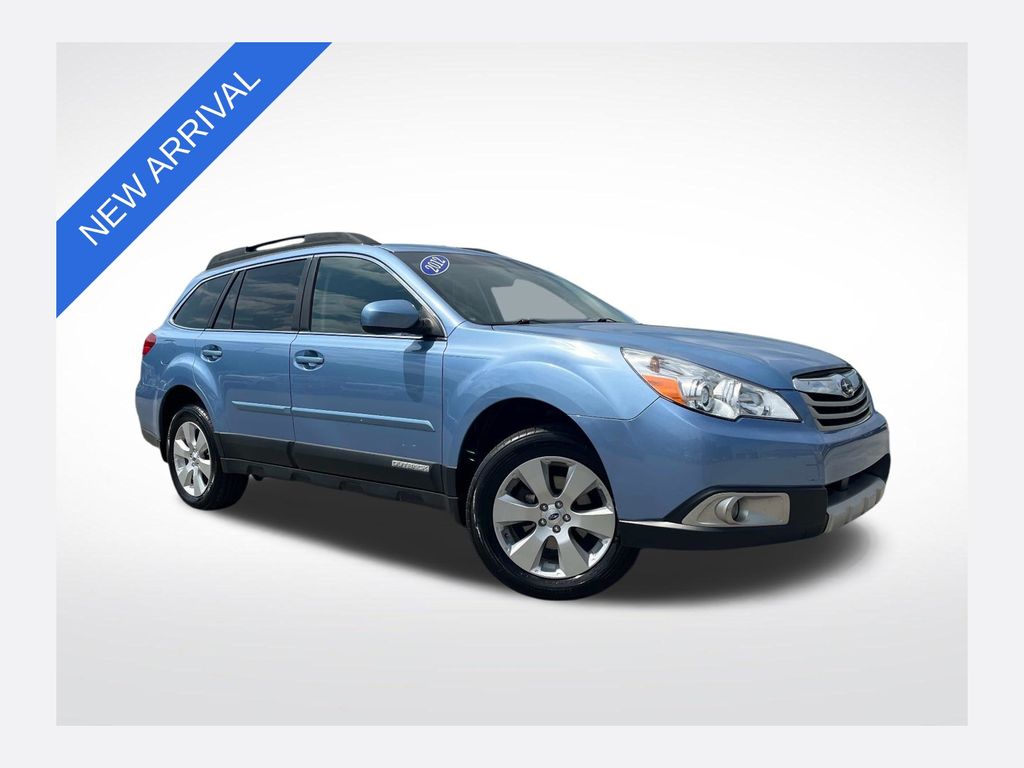 Blue 2012 Subaru Outback Wagon All-Wheel Drive Continuously Variable Transmission
