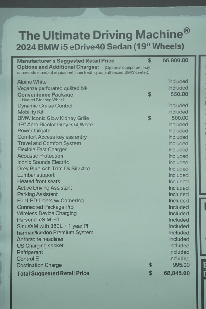 2024 BMW i5 eDrive40 8