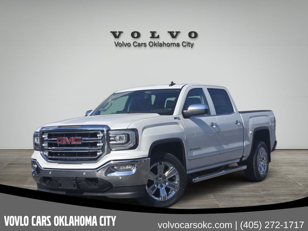 White Frost Tricoat 2017 GMC Sierra 1500 Pickup Truck Four-Wheel Drive 6-Speed Automatic Overdrive