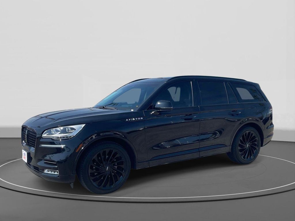 Infinite Black Metallic Clearcoat 2023 Lincoln Aviator Reserve RWD SUV / Crossover Rear-Wheel Drive Automatic