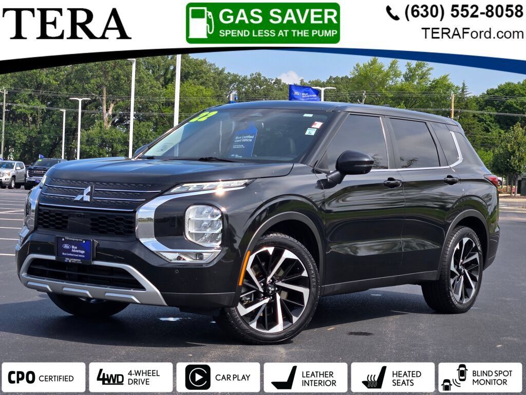 Black Diamond 2022 Mitsubishi Outlander SUV / Crossover All-Wheel Drive Continuously Variable Transmission