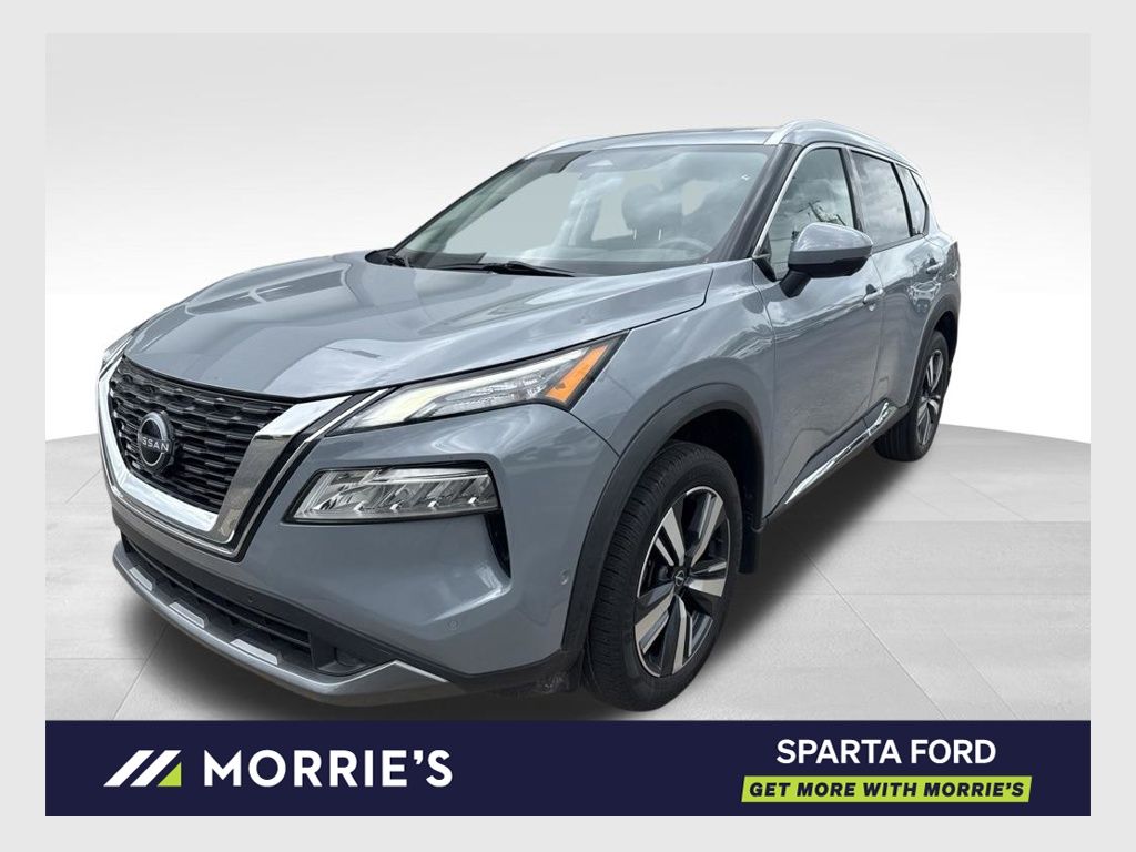Boulder Gray 2023 Nissan Rogue SUV / Crossover All-Wheel Drive Continuously Variable Transmission