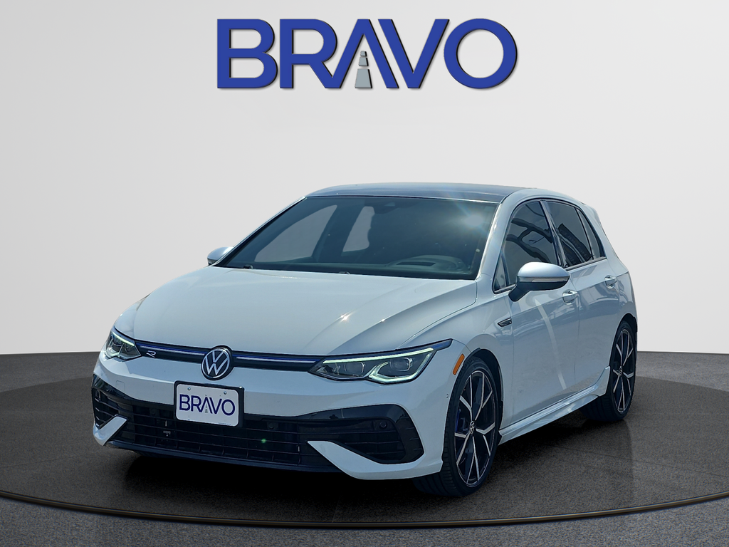 Pure White 2024 Volkswagen Golf R 4Motion Hatchback All-Wheel Drive 7-Speed Dual Clutch