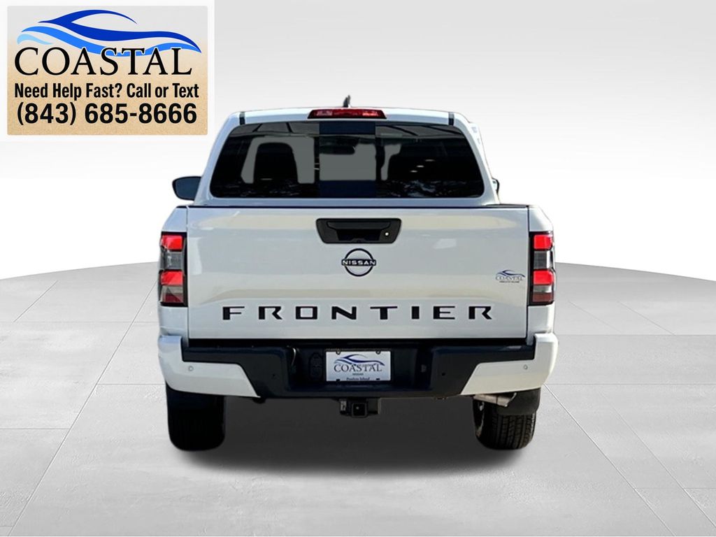2026 Nissan Frontier SV White at Lugoff Nissan