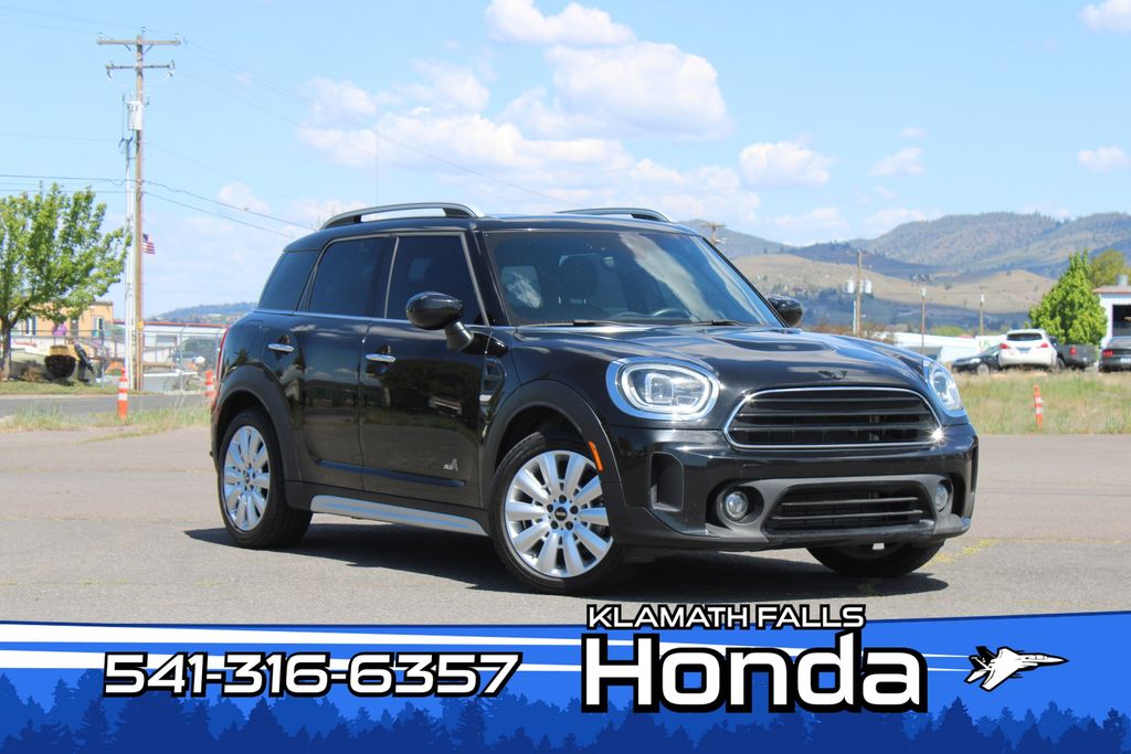 Midnight Black Metallic 2022 MINI Countryman SUV / Crossover All-Wheel Drive 8-Speed Automatic