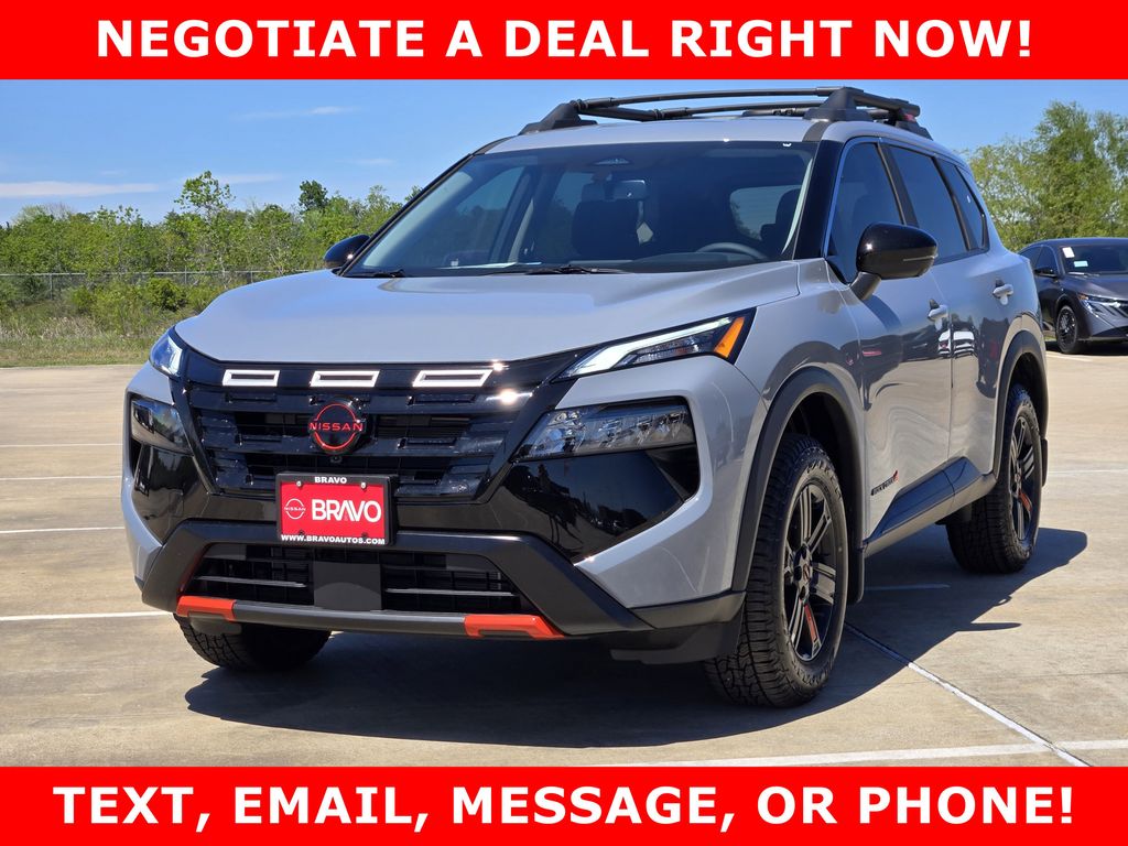 2026 Nissan Rogue Rock Creek Gray at Central Houston Nissan