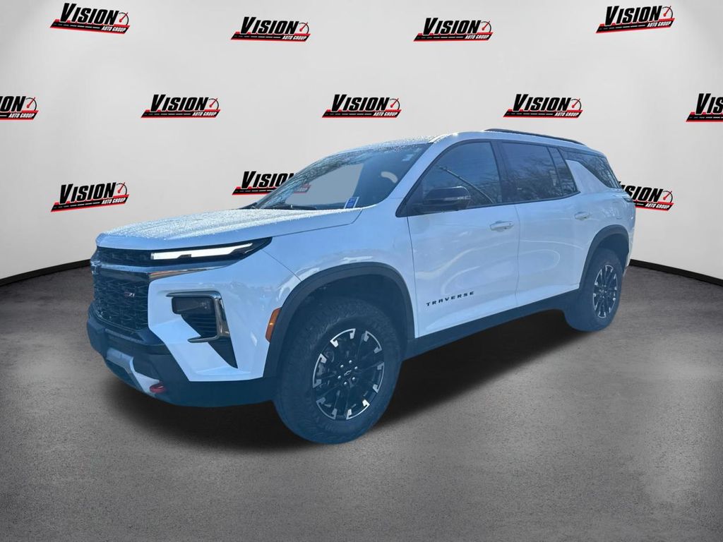 Summit White 2024 Chevrolet Traverse Z71 AWD SUV / Crossover Four-Wheel Drive 8-Speed Automatic