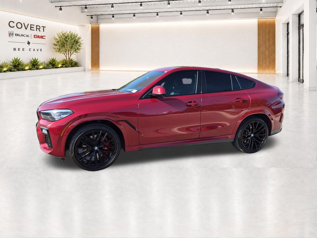 Used 2021 Red BMW xDrive40i image 5