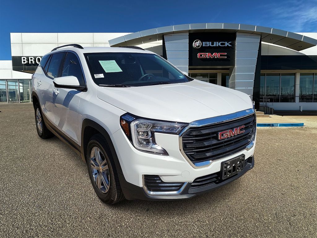 2024 GMC Terrain SLE White at Brown Honda