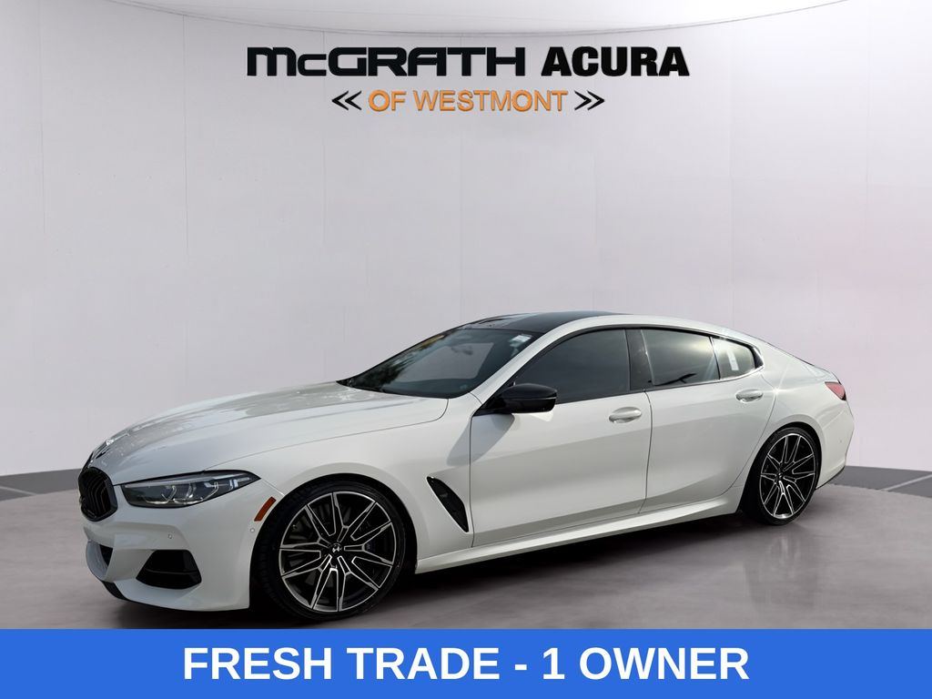 Alpine White 2021 BMW 8 Series M850i xDrive Gran Coupe AWD Coupe All-Wheel Drive 8-Speed Automatic