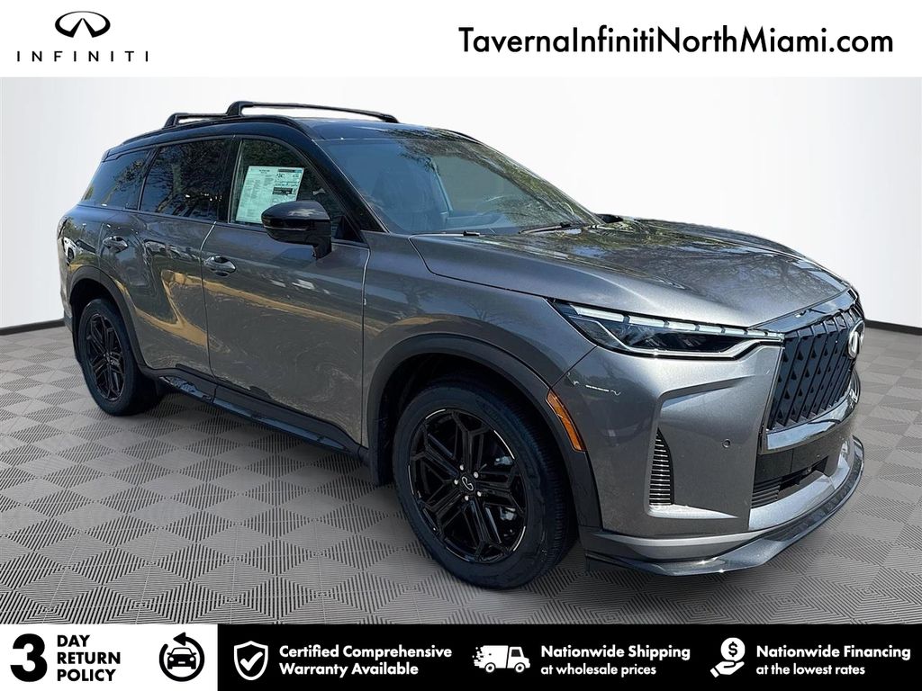 Gray (Graphite Shadow) 2026 INFINITI QX60 SUV / Crossover All-Wheel Drive 9-Speed Automatic