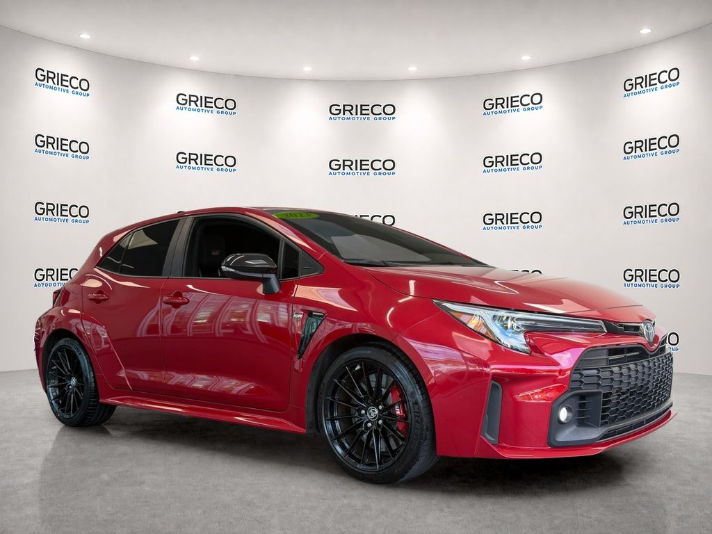 Supersonic Red 2023 Toyota GR Corolla Hatchback All-Wheel Drive 6-Speed Manual