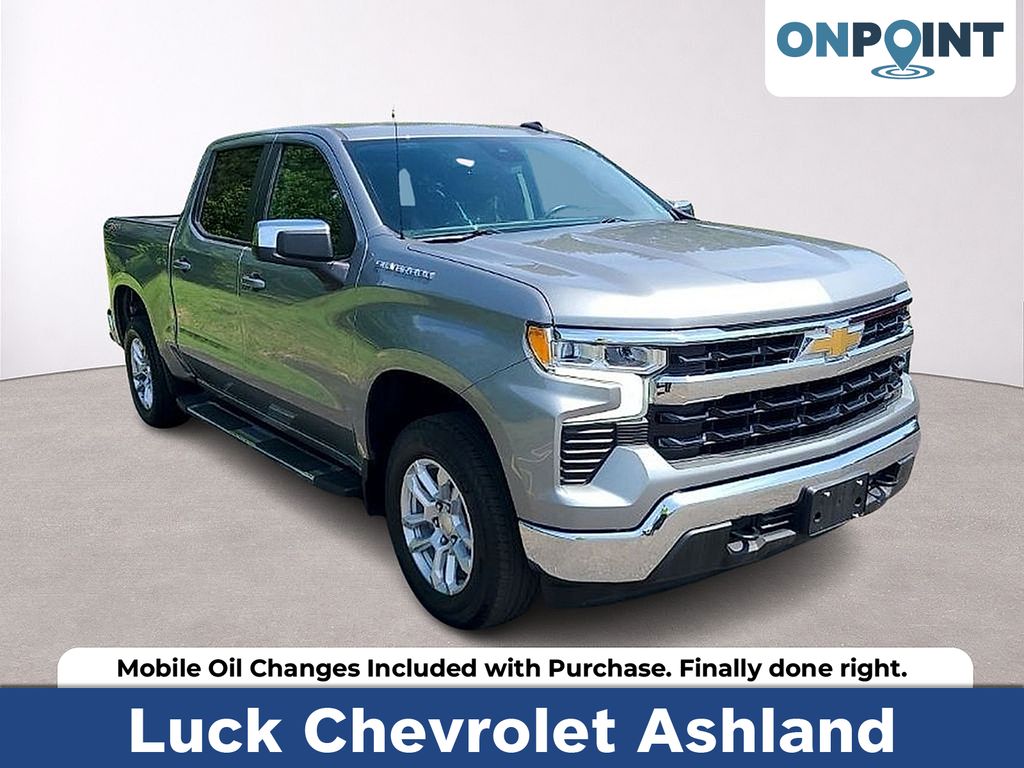 Sterling Gray Metallic 2023 Chevrolet Silverado 1500 Pickup Truck Four-Wheel Drive 8-Speed Automatic