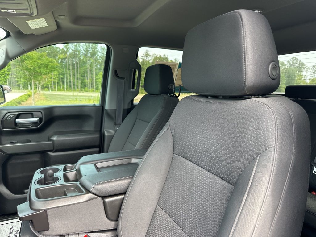 2021 Black Chevrolet Silverado 1500 Custom RWD Truck