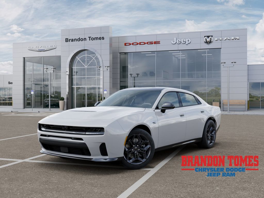 White 2026 Dodge Charger Sedan All-Wheel Drive 8-Speed Automatic
