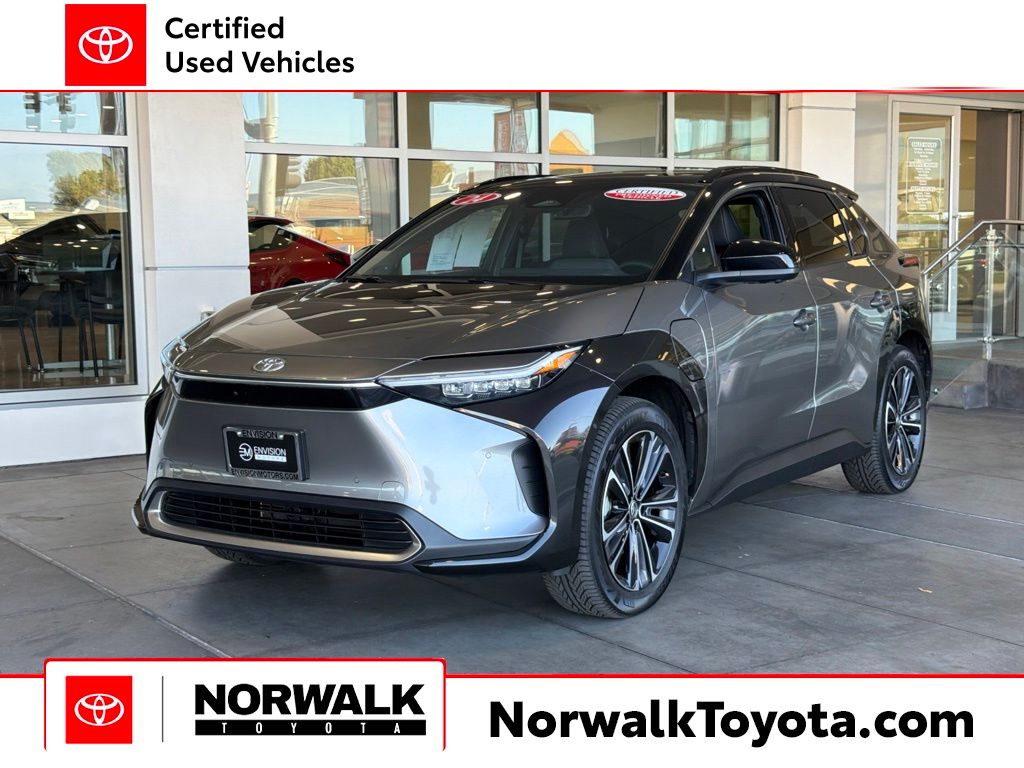 Heavy Metal w/Black Roof 2024 Toyota bZ4X SUV / Crossover All-Wheel Drive Automatic