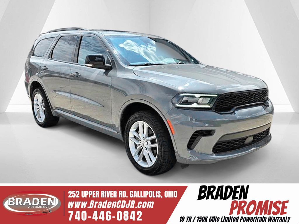 Destroyer Gray Clearcoat 2024 Dodge Durango SUV / Crossover All-Wheel Drive 8-Speed Automatic