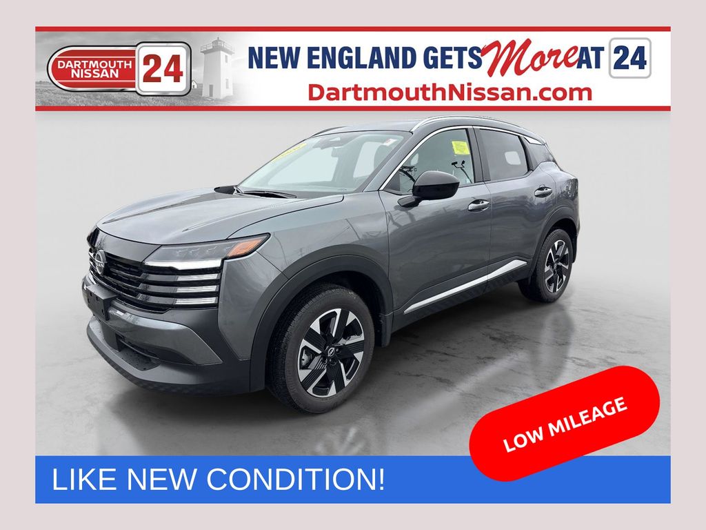 Gray (Gun Metallic) 2026 Nissan Kicks SV AWD SUV / Crossover All-Wheel Drive Continuously Variable Transmission