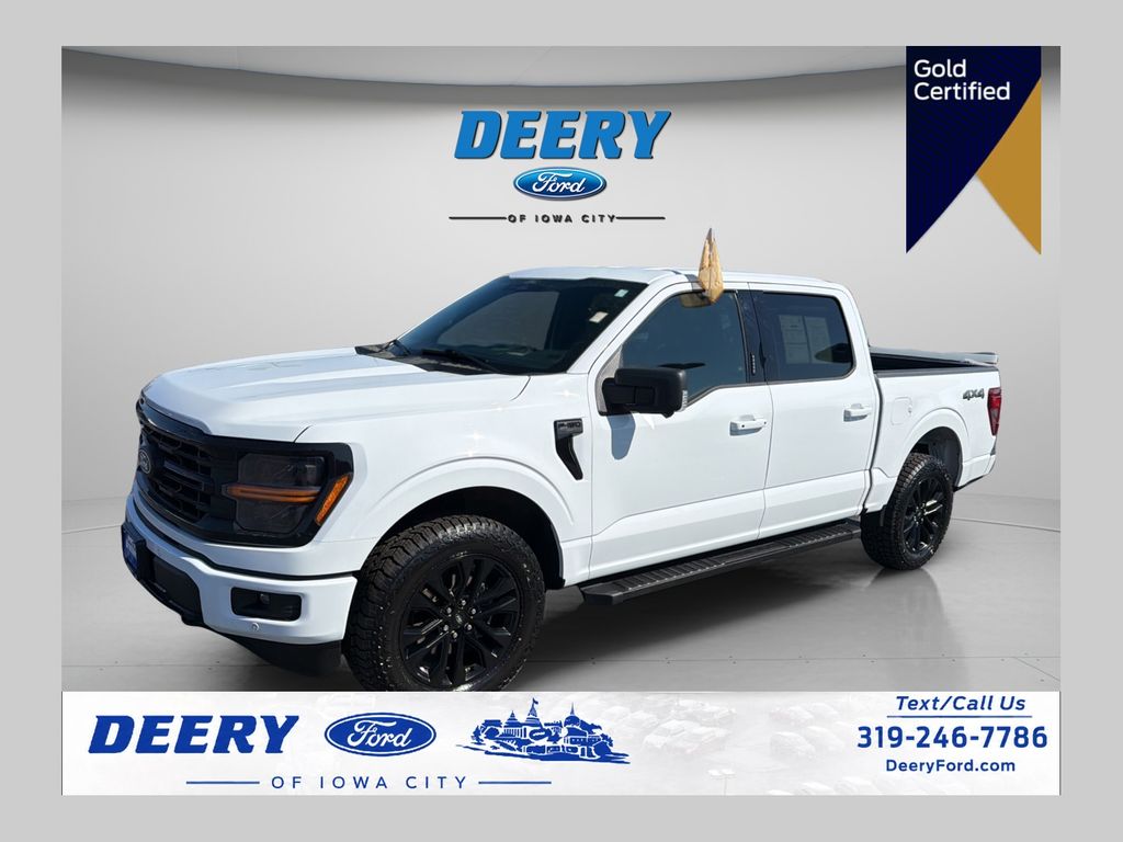 Oxford White 2024 Ford F-150 Pickup Truck Four-Wheel Drive Automatic