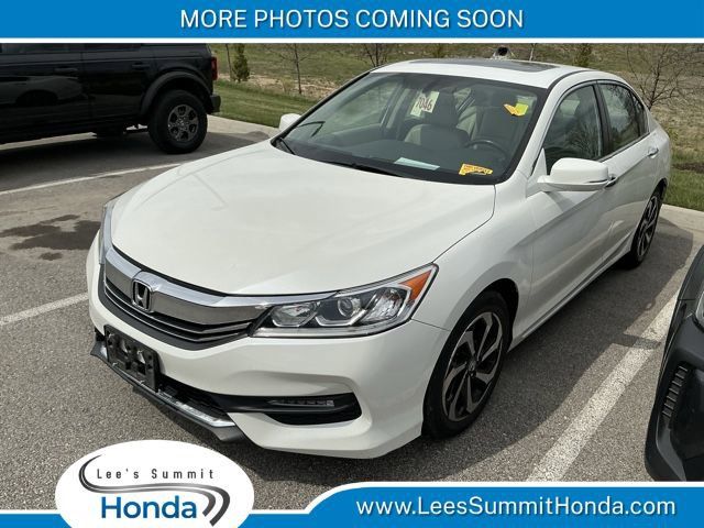 White Orchid Pearl 2016 Honda Accord EX-L Sedan Front-Wheel Drive Continuously Variable Transmission