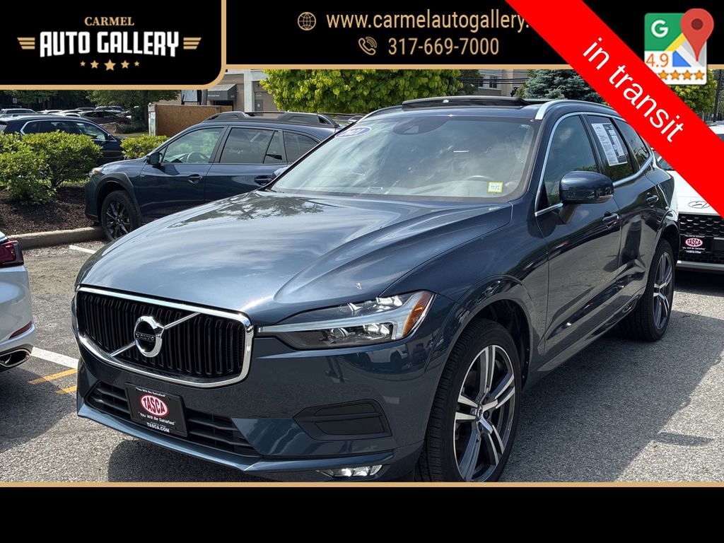 Denim Blue Metallic 2021 Volvo XC60 T5 Momentum AWD SUV / Crossover All-Wheel Drive Automatic