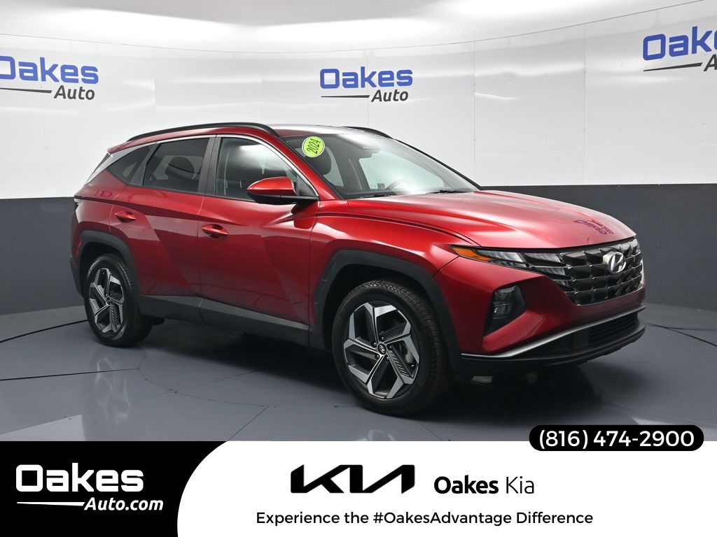 Ultimate Red 2024 Hyundai Tucson SUV / Crossover All-Wheel Drive 8-Speed Automatic