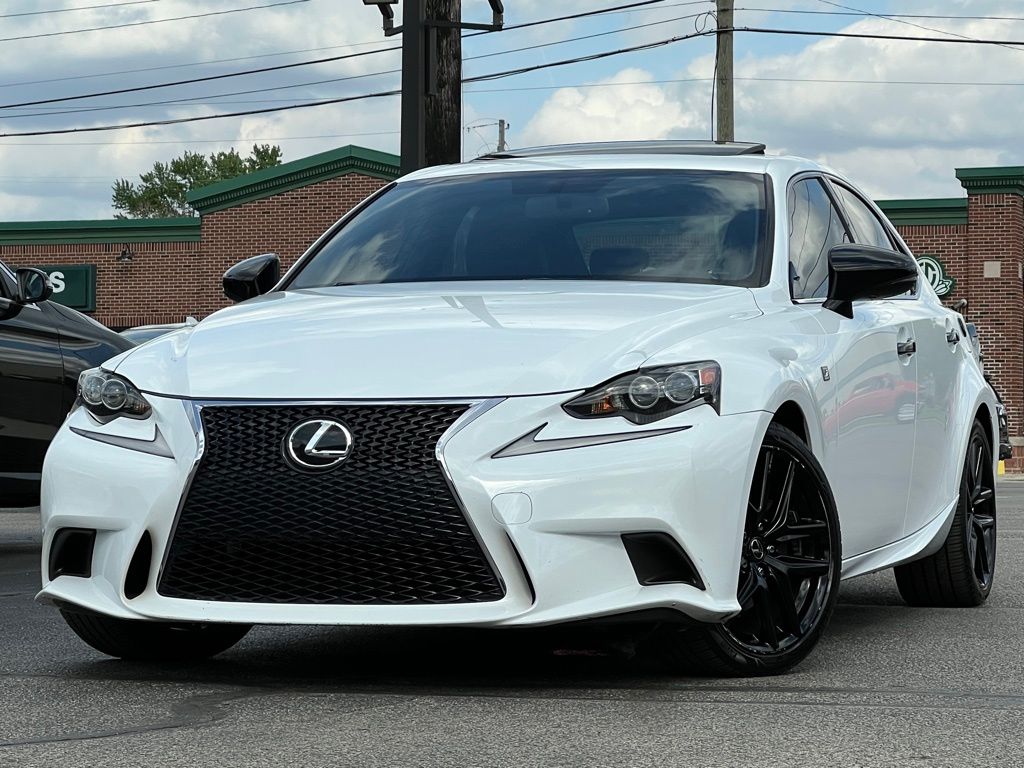 White 2015 Lexus IS 250 Crafted Line Sedan AWD Sedan All-Wheel Drive 6-Speed Automatic