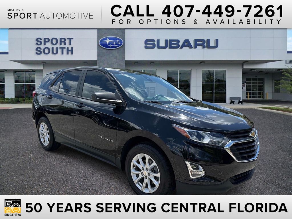 Mosaic Black Metallic 2020 Chevrolet Equinox SUV / Crossover Front-Wheel Drive 6-Speed Automatic Overdrive