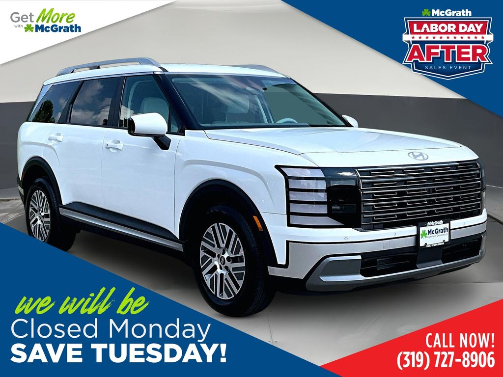 Creamy White Pearl 2026 Hyundai Palisade Hybrid SUV / Crossover All-Wheel Drive 6-Speed Automatic