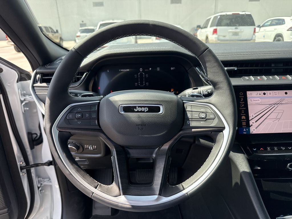 2026 Jeep Grand Cherokee L Altitude White at DeMontrond Auto Country