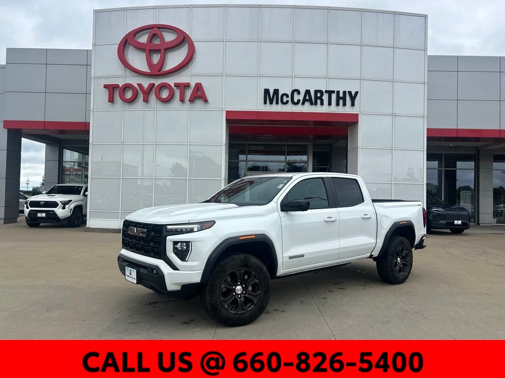 Summit White 2024 GMC Canyon Pickup Truck Four-Wheel Drive 8-Speed Automatic