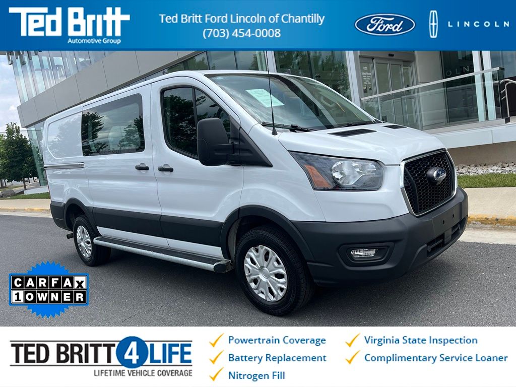 Oxford White 2025 Ford Transit Cargo Van Rear-Wheel Drive 10-Speed Automatic
