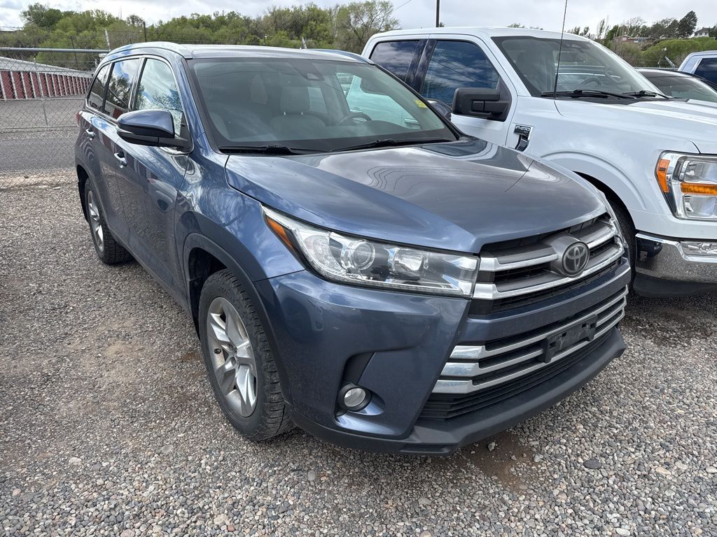 Shoreline Blue Pearl 2018 Toyota Highlander Limited AWD SUV / Crossover All-Wheel Drive 8-Speed Automatic