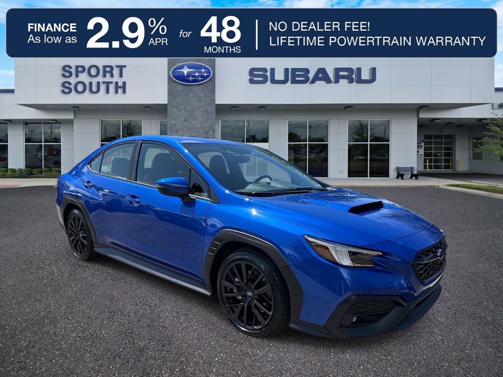 Blue 2026 Subaru WRX Limited AWD Sedan All-Wheel Drive 6-Speed Manual