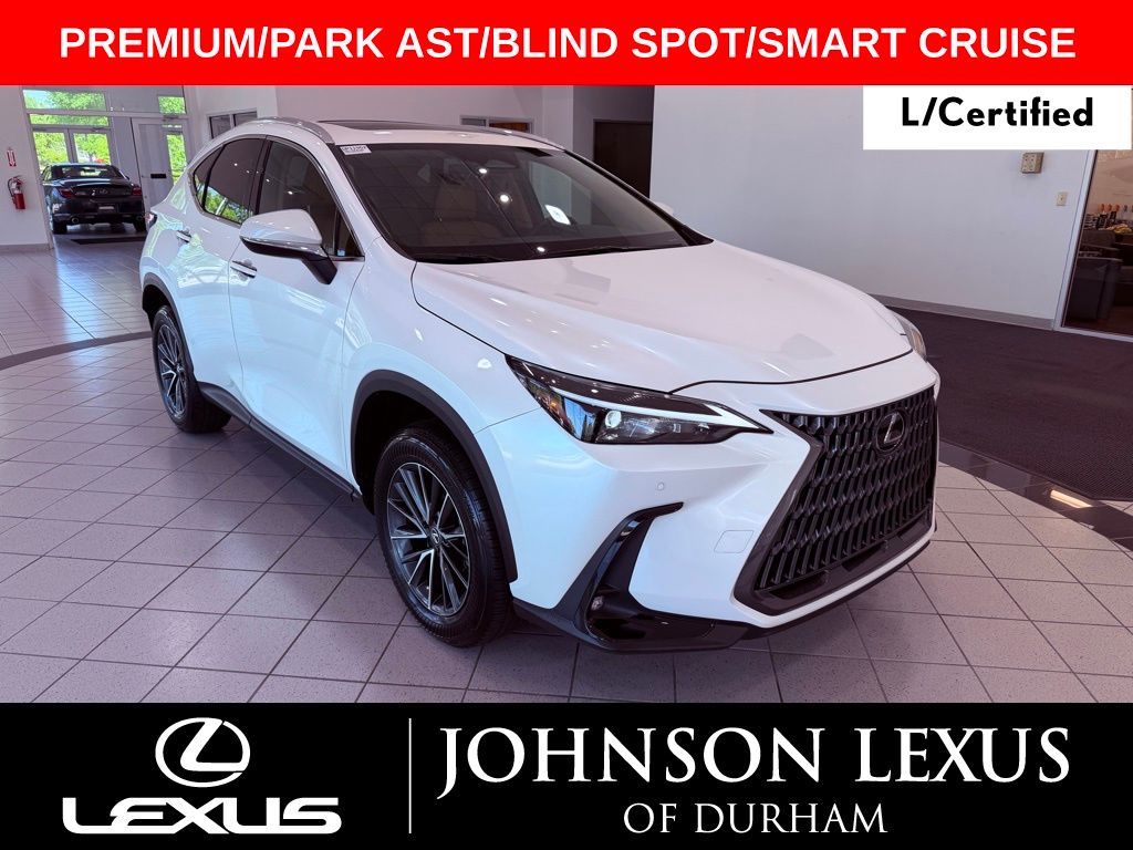 Eminent White Pearl 2025 Lexus NX 250 Premium FWD SUV / Crossover Front-Wheel Drive 8-Speed Automatic