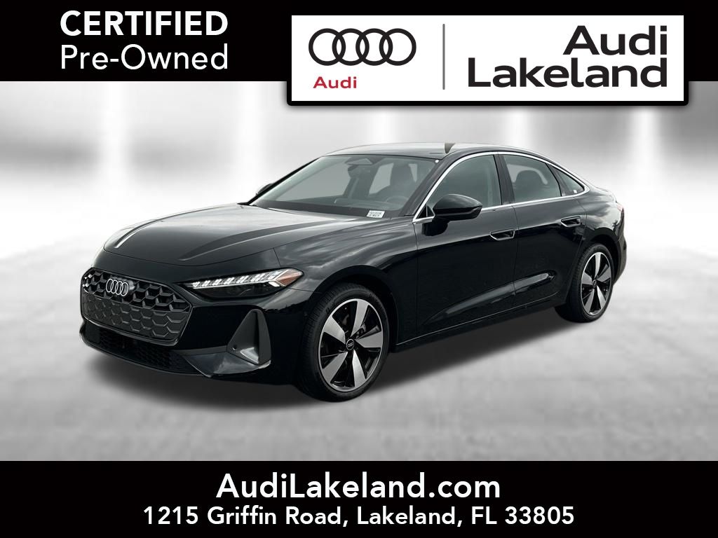 Black Metallic 2025 Audi A5 quattro Premium Plus Sedan Sedan All-Wheel Drive 7-Speed Automatic